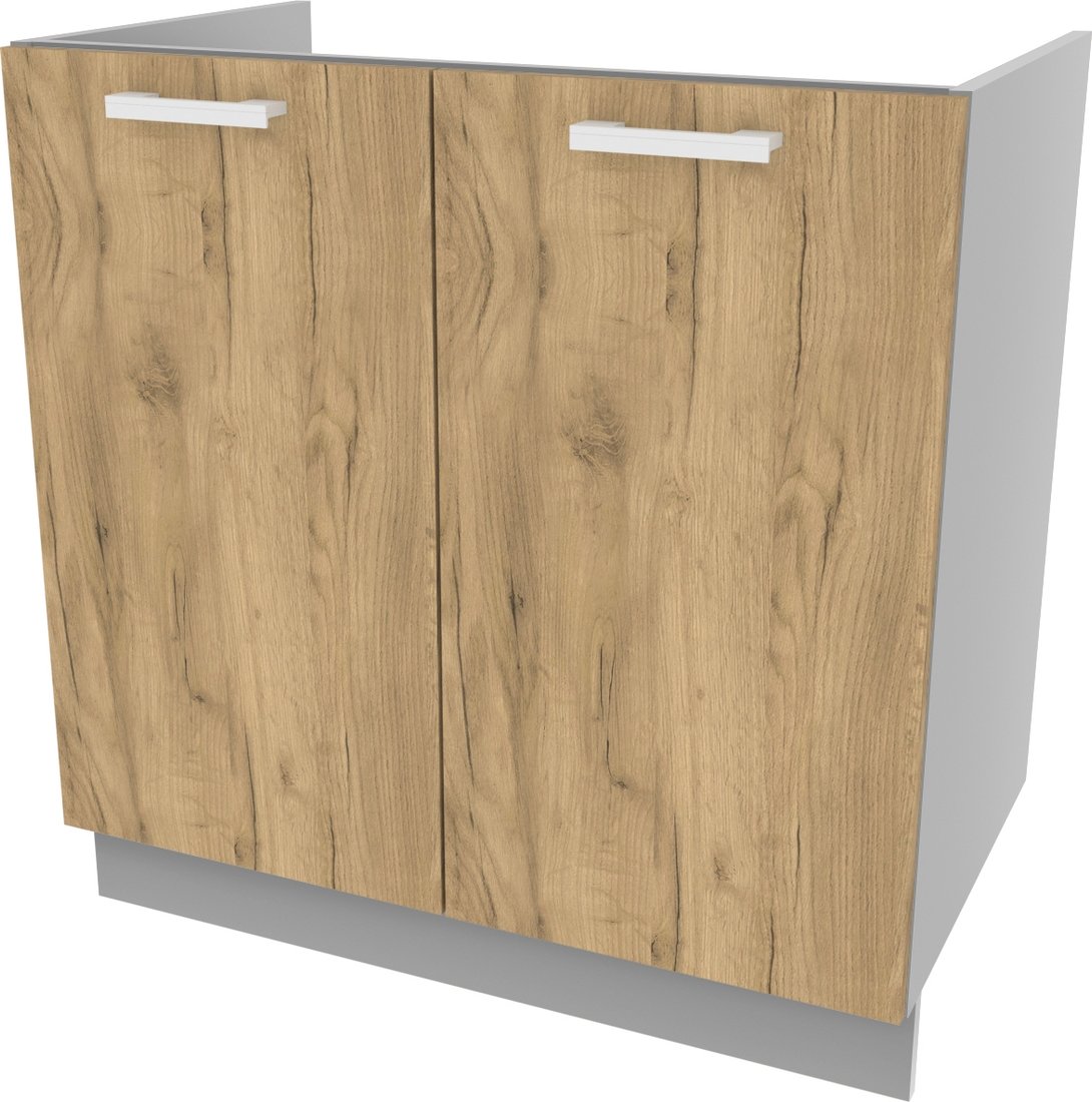 

Шкаф напольный Интерлиния Компо НШ80м-2дв (дуб золотой)