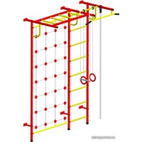 Детский спортивный комплекс Пионер С4С (красный/желтый)