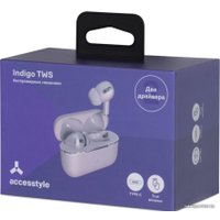 Наушники AccesStyle Indigo TWS (розовый)