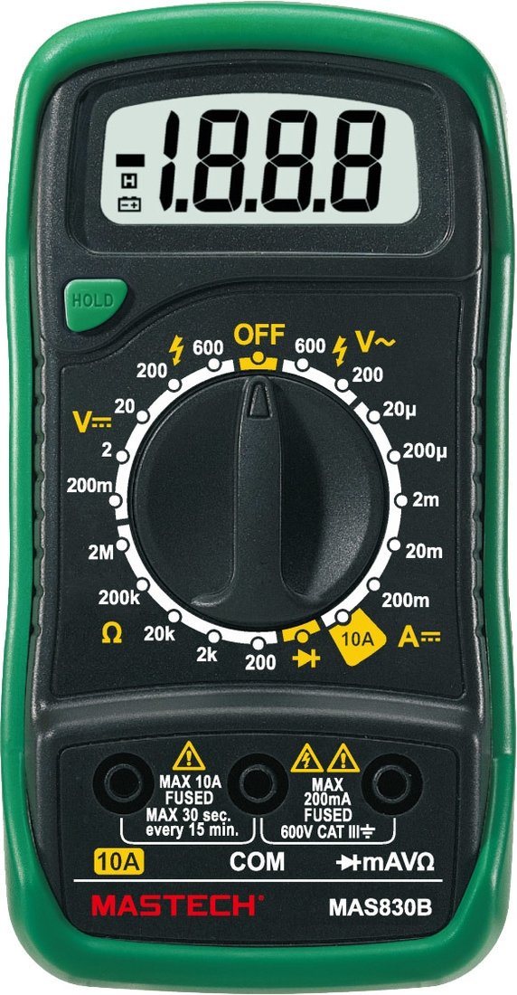 

Мультиметр Mastech MAS830B