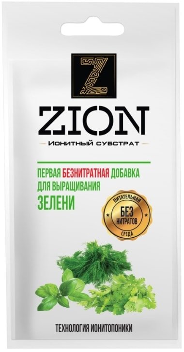 

Удобрение Zion для зелени (саше, 30 г)
