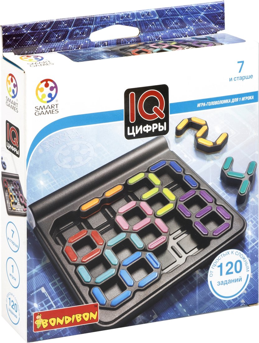 

Головоломка Bondibon IQ-Цифры ВВ5263