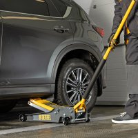 Подкатной домкрат Denzel 51271 3т