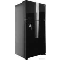 Четырёхдверный холодильник Hitachi R-W660PUC7GBK