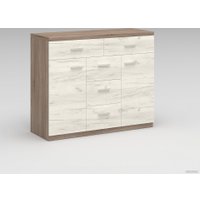 Комод Миркомодоф Милтон 15 (дуб винтаж оксид/дуб крафт белый)