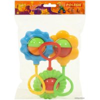 Погремушка Полесье Цветочек (3 шт)