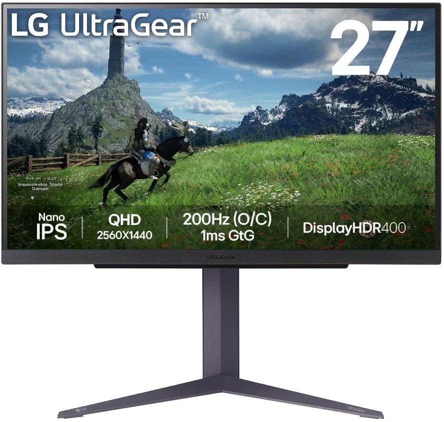 

Игровой монитор LG UltraGear 27GS85Q-B