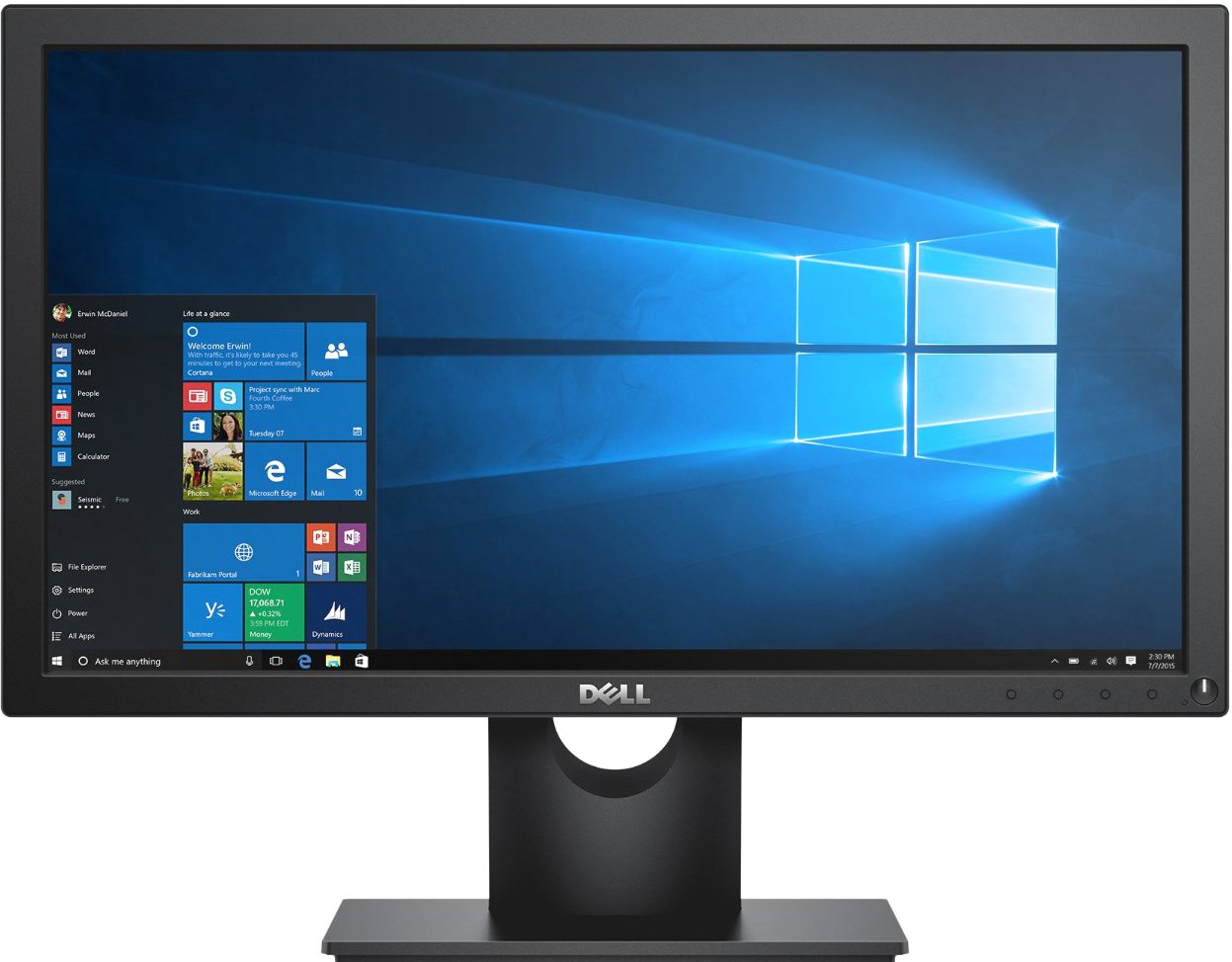 

Монитор Dell E2016HV
