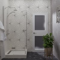 Душевой уголок Triton Дельта-Хром 90x90 (без поддона)