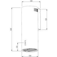 Кухонная вытяжка Hietzel CHW 3509E WH в Гродно