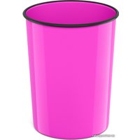 Корзина для бумаг Erich Krause Neon Solid 58458 (розовый)
