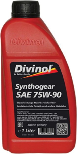

Трансмиссионное масло Divinol Synthogear 75W-90 1л