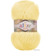 Пряжа для вязания Alize Softy Plus 13 (120 м, желтый)