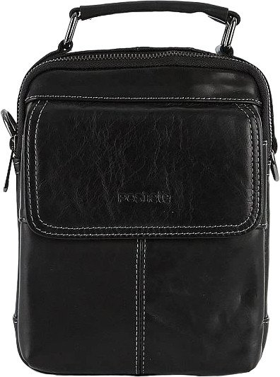 

Мужская сумка Poshete 252-22666-BLK (черный)