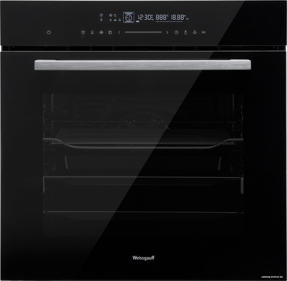 Электрический духовой шкаф Weissgauff EOM 791 SDB