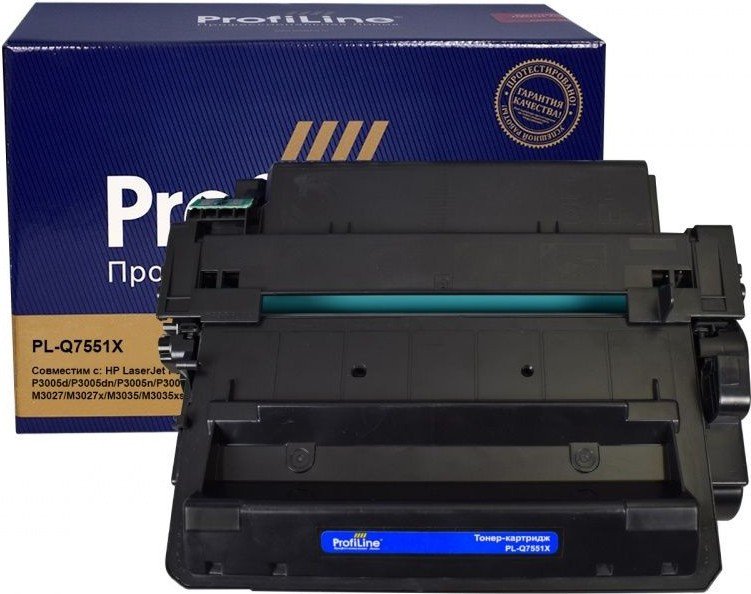 

Картридж ProfiLine PL-Q7551X (аналог HP Q7551X)