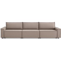 Диван Mio Tesoro Дюссельдорф 293 1.5ек-1.5ек-1.5ек (1176 Savanna Plus Mocca)