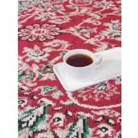 Ковер для жилой комнаты Merinos Darga F672-STAN-RED-CREAM (1.5x2.3)