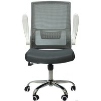 Офисное кресло SitUp Vista White Chrome (серый)
