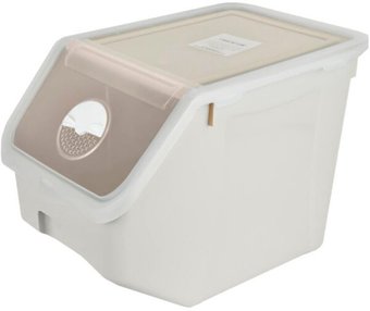 Контейнер Полимербыт 4382419 (бежевый)