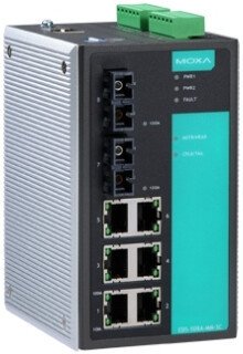 Управляемый коммутатор 2-го уровня Moxa EDS-508A-SS-SC