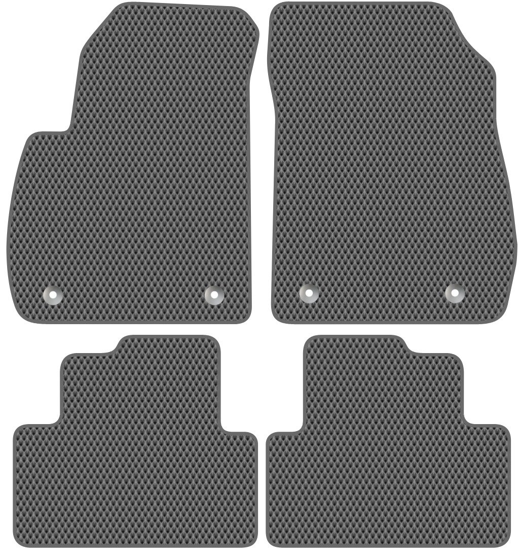 

Комплект ковриков для авто Alicosta Opel Zafira (минивэн / C) 2011 - 2015 (серый, ромб)