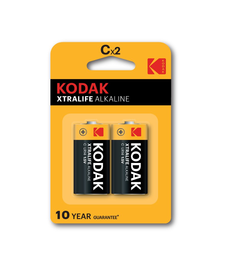 

Батарейка Kodak Xtralife C/LR14 Alkaline 1.5V 30952041 (2шт)