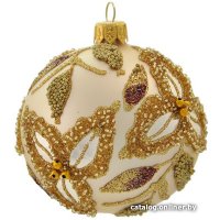 Елочная игрушка Орбитал Ш-319 (слоновая кость) 200-002-2