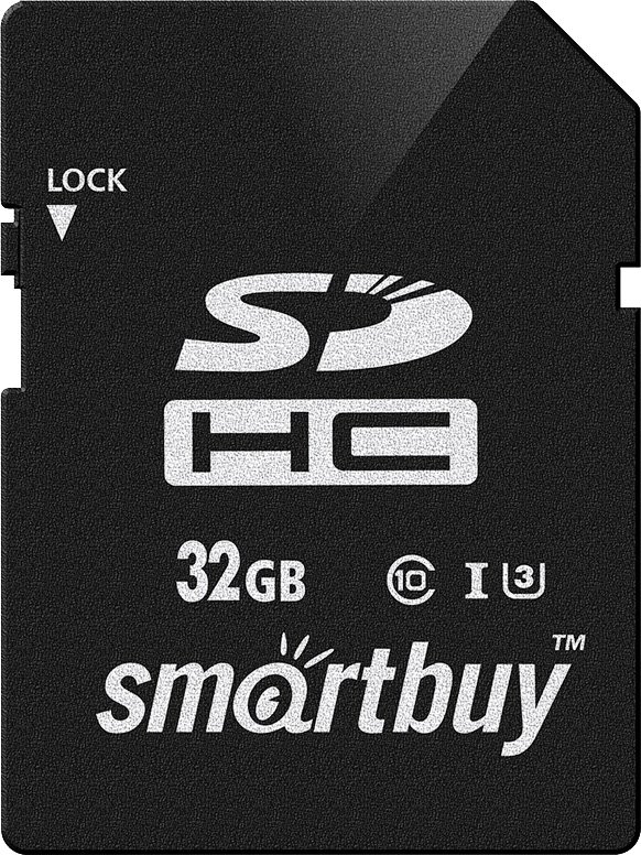 

Карта памяти SmartBuy SDHC SB32GBSDHCU3 32GB