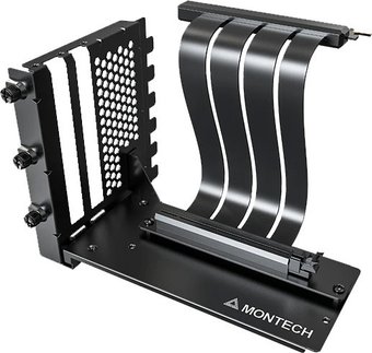 Райзер для вертикальной установки видеокарты Montech VGM 2 (черный)