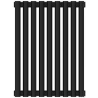 Стальной трубчатый радиатор Сунержа Эстет-11 500х405 9 секций (матовый черный)