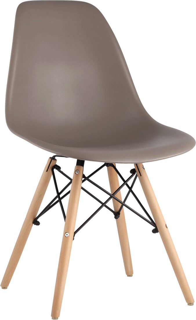 

Стул Stool Group Eames 8056PP (темно-серый/деревянные ножки)