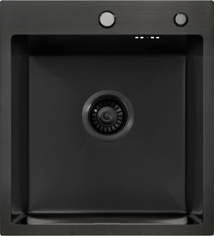 

Кухонная мойка ARFEKA AF 450*505 Black PVD Nano