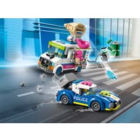 Конструктор LEGO City 60314 Погоня полиции за грузовиком с мороженым
