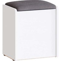 Банкетка Трия Бостон (белый ясень/велюр серый) в Бобруйске