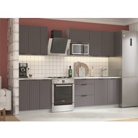 Готовая кухня Arvento АНТА-плюс 2.2м (графит)