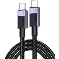 Кабель Ugreen L512 USB Type-C - USB Type-C 45063 (1 м, черный)