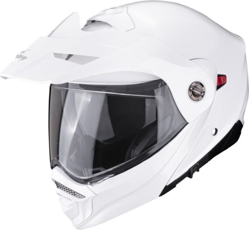 Мотошлем Scorpion Exo ADX-2 Solid (р. 2XL, белый)