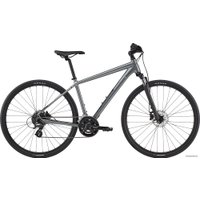 Велосипед Cannondale Quick CX 3 L 2020 (серый)