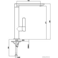 Смеситель TEKA FO 915 (белый/хром)