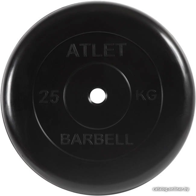 Диск MB Barbell Атлет 26 мм (1x25 кг)