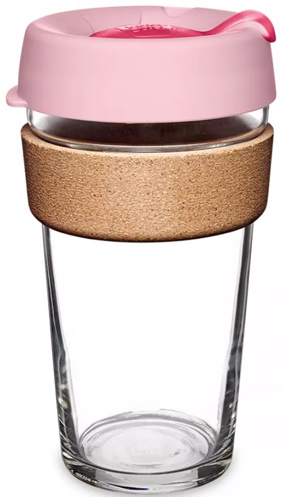 

Многоразовый стакан KeepCup Brew Cork L Rosea 454мл (розовый)