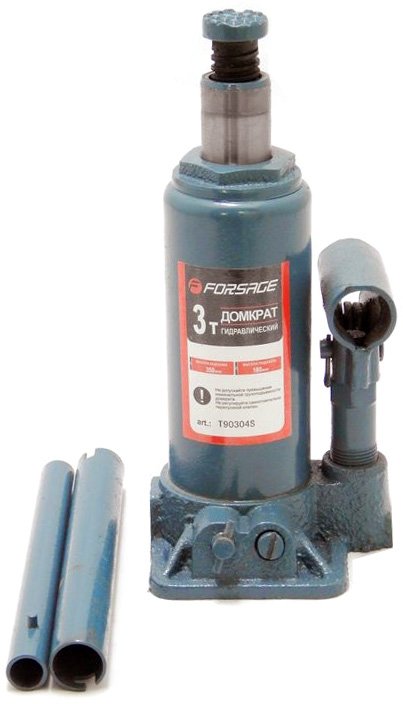 

Бутылочный домкрат FORSAGE T90304 3т.