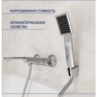 Смеситель Lauter Velvet 21СК6696С с лейкой Serene 21S00103