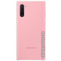 Чехол для телефона Samsung Silicone Cover для Samsung Galaxy Note 10 (розовый)