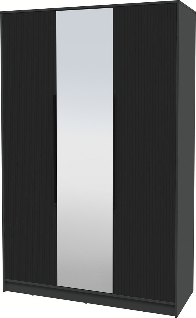 

Шкаф распашной Интерлиния Концепт Лайн КТ-Ш3з (антрацит/черный)