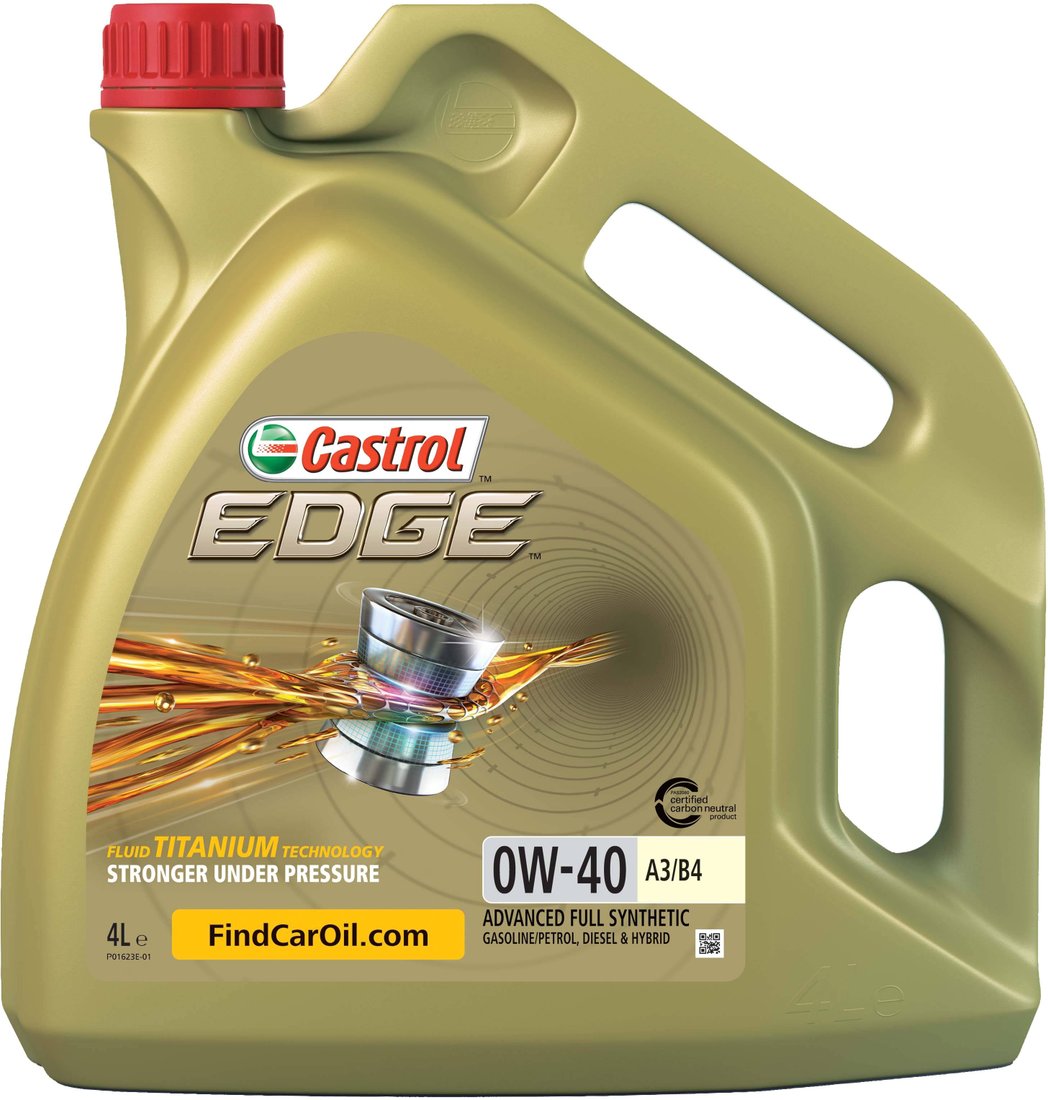 

Моторное масло Castrol EDGE 0W-40 4л