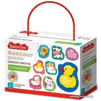 Мозаика/пазл Baby Toys Половинки Домашние животные 04120