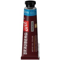 Масляные краски BRAUBERG Art Premiere 191420 (церулеум, 46 мл)