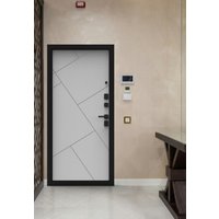 Металлическая дверь Guard Line графит/шагрень белая (86x205, правая) в Борисове